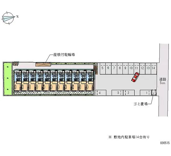 ★手数料０円★松戸市高塚新田 月極駐車場